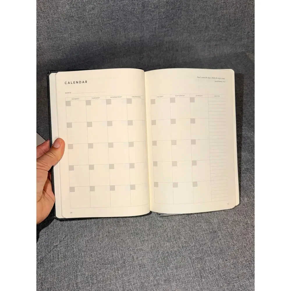 Full Focus Gray Linen Planner by Michael Hyatt - Ready to Achieve the Double Win